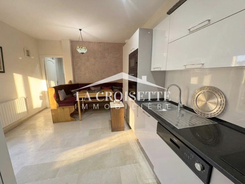  Villa meublée S+3 avec jardin et terrasse à La Marsa 